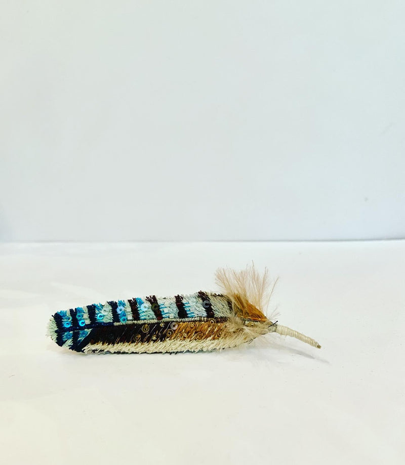 Feather Brooch