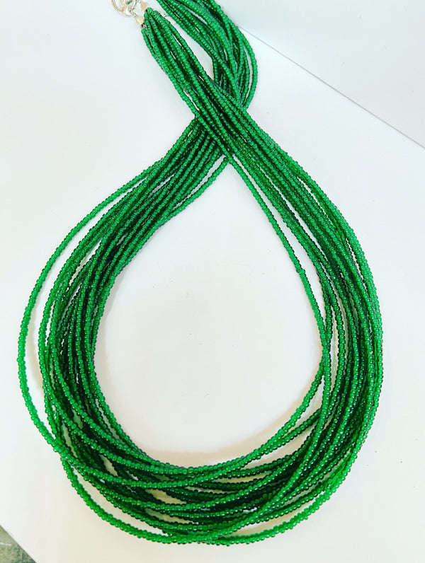 Murano Glass Fine 12 Strand Necklace