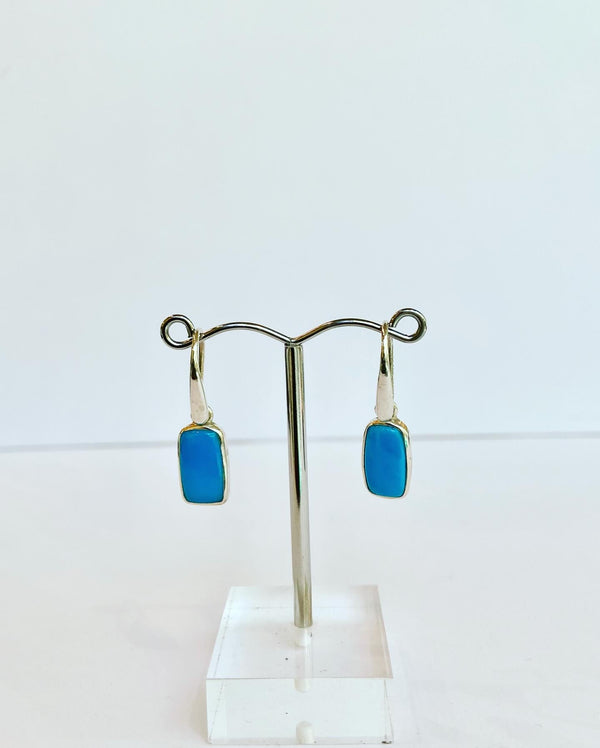 Turquoise Rectangular Earrings