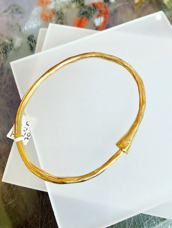 Fluto Bronze Bangle