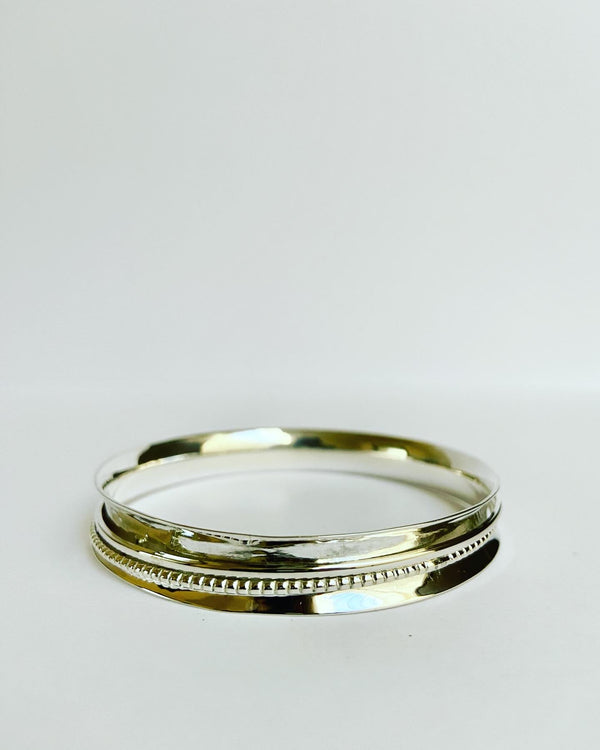 Silver Spinner Bangle