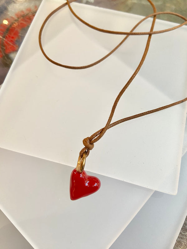Cuore Rosso Necklace