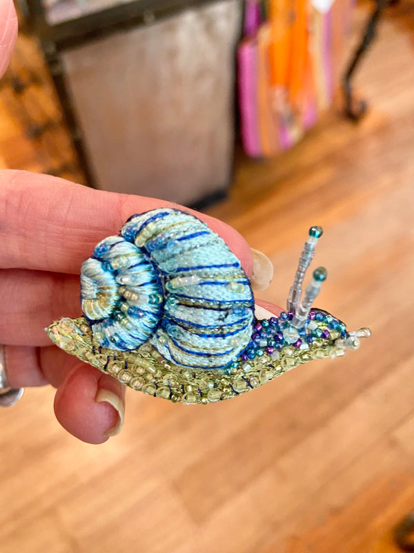 Roman Snail Brooch