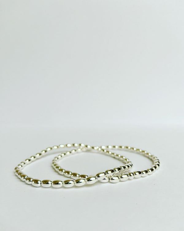 Silver Stretch Bracelet