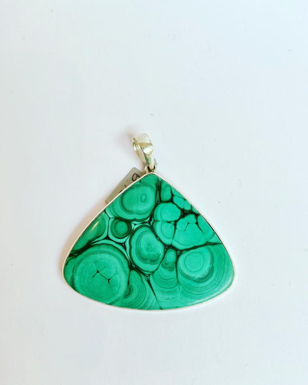 Malachite Statement Pendent