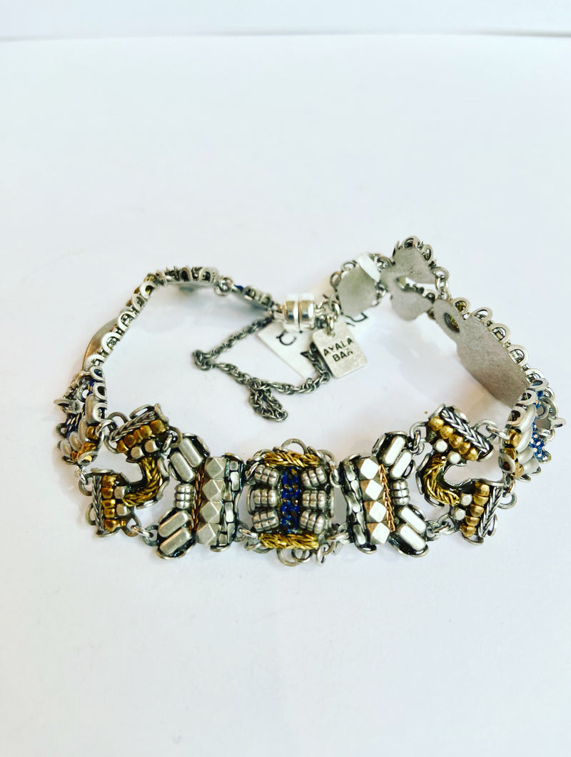 Ayala Bar Metallic Grey Bracelet
