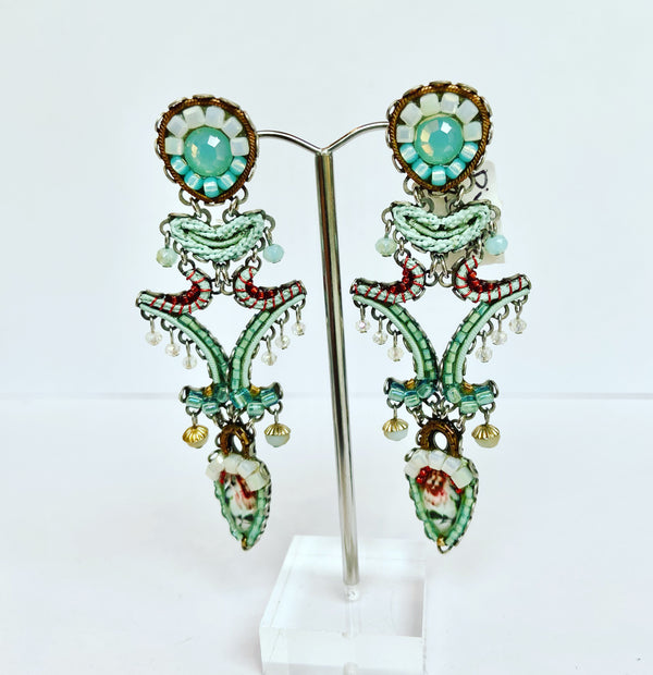 Ayala Bar Mystical Green Earrings