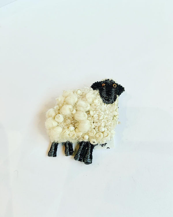 Curly Sheep Brooch