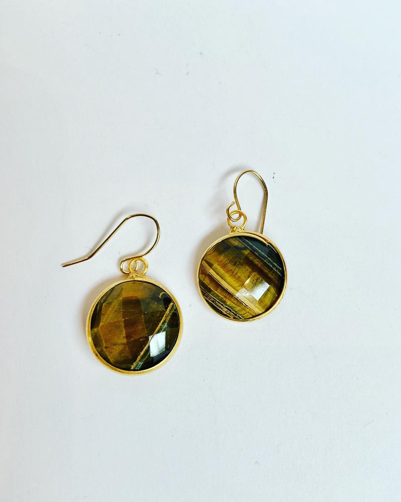 Tiger Eye Earrings