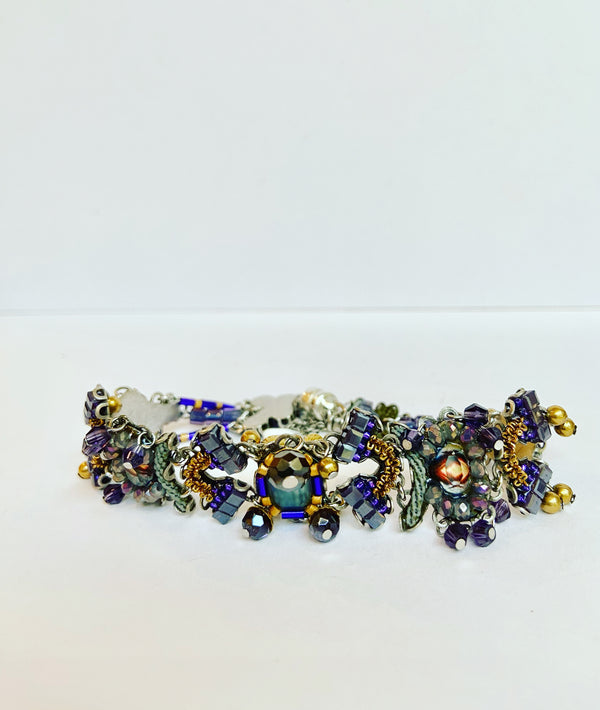 Ayala Bar Midnight Purple + Blue Bracelet
