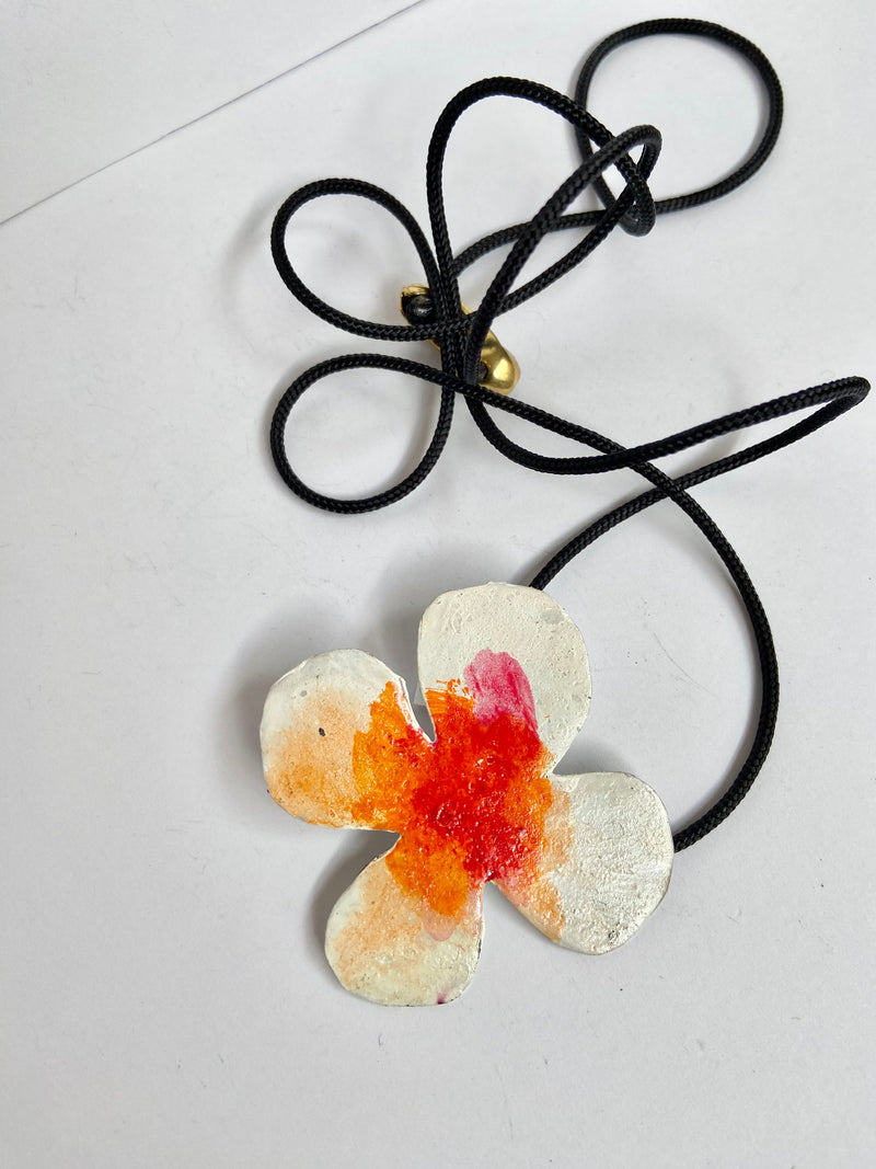 Funky Flower Necklace - 4 colours