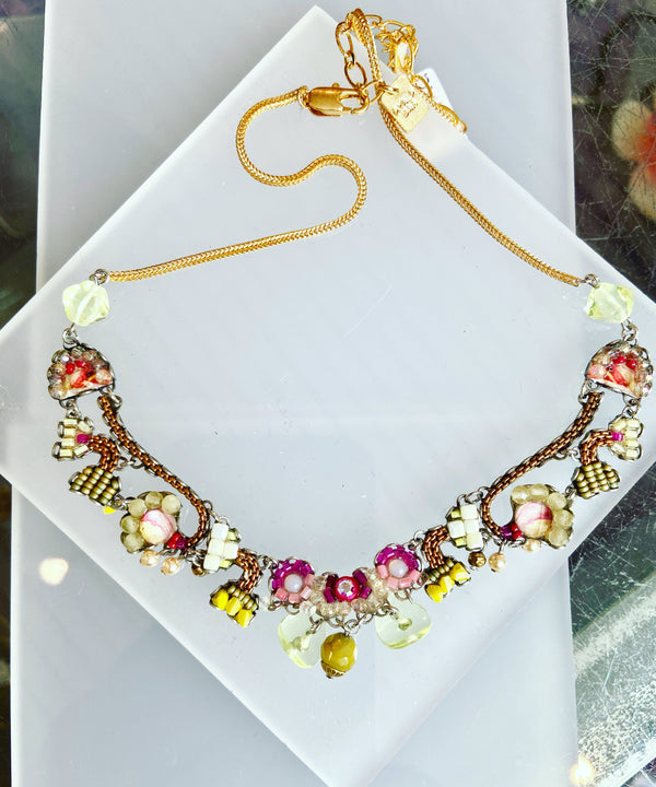 Ayala Bar Raspberry Melody Necklace