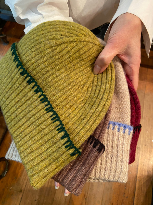 Wool Mix Beanie -4 colours