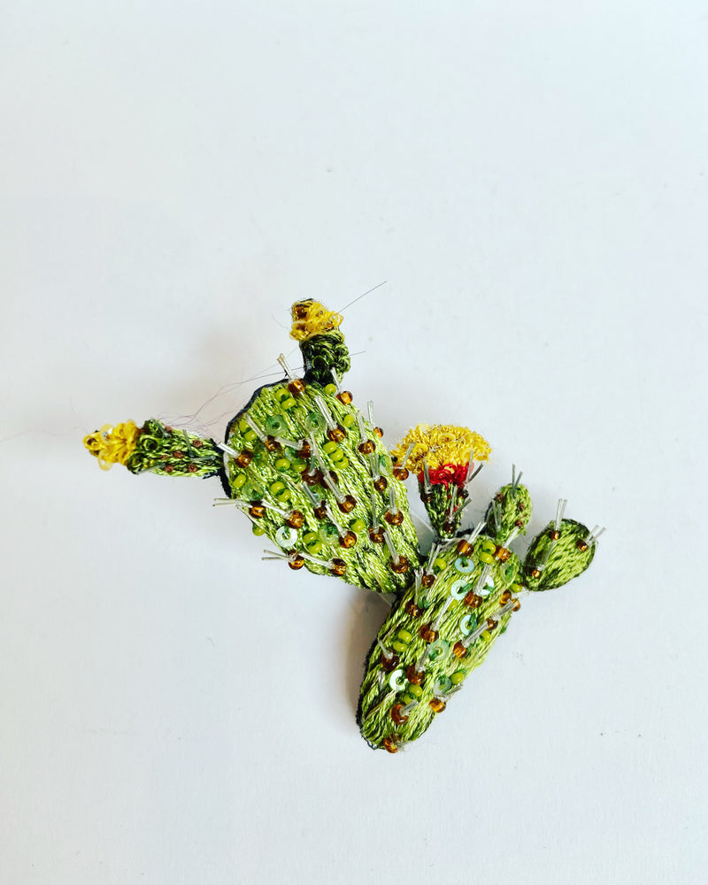 Cactus Brooch