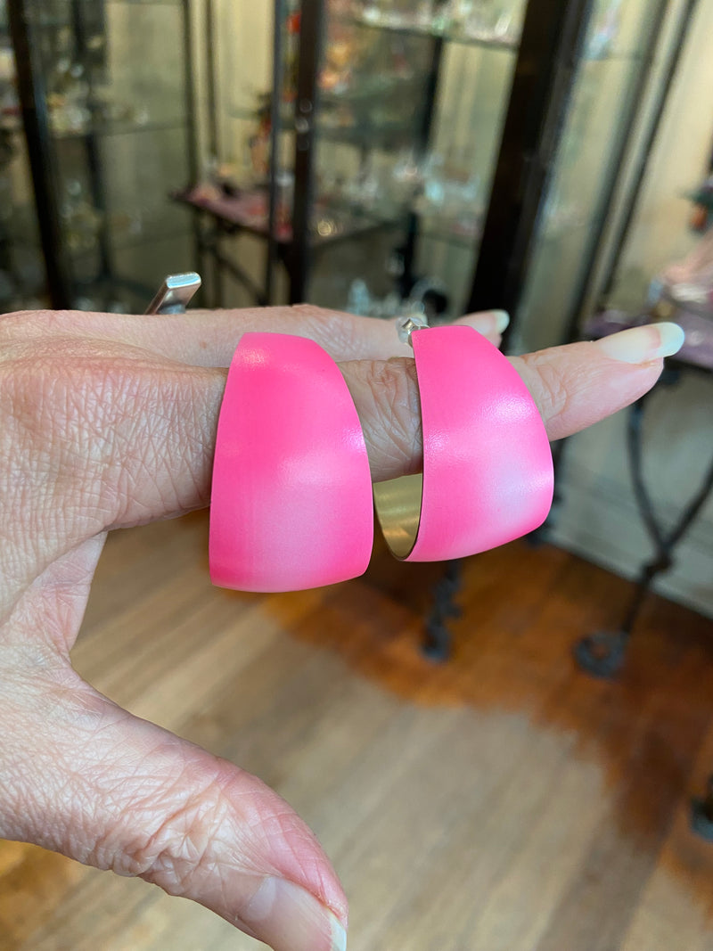 Lollipop Pink Hoops