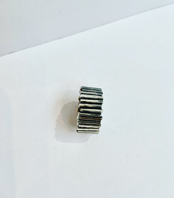 Silver Linear Ring