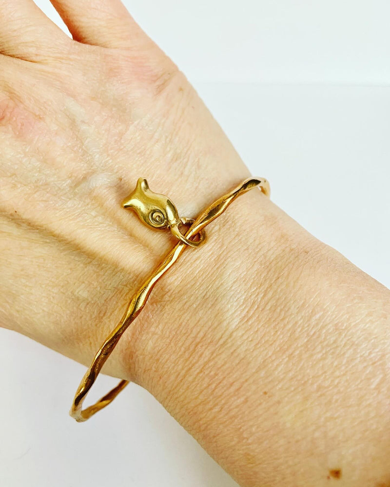 Seppia Bronze Bangle