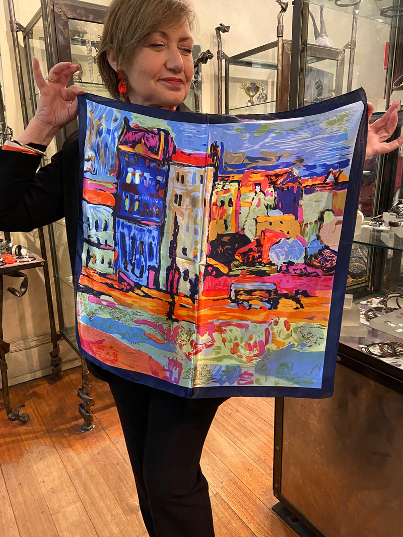 Square Print Scarf - 3 prints