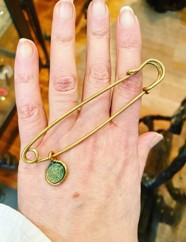 Bronze Nonna Brooch - 3 colours