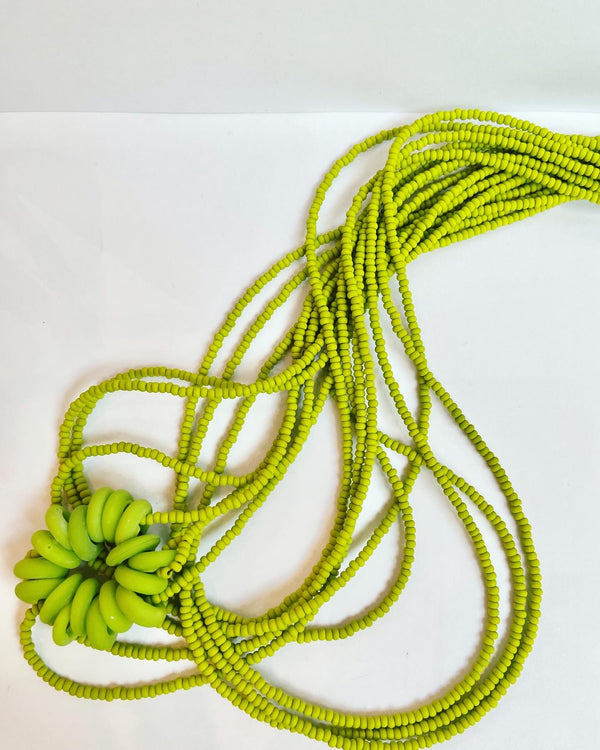 Murano Lime Necklace