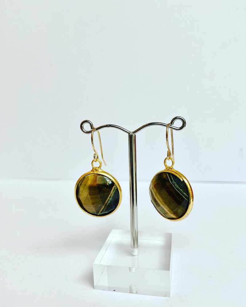 Tiger Eye Earrings