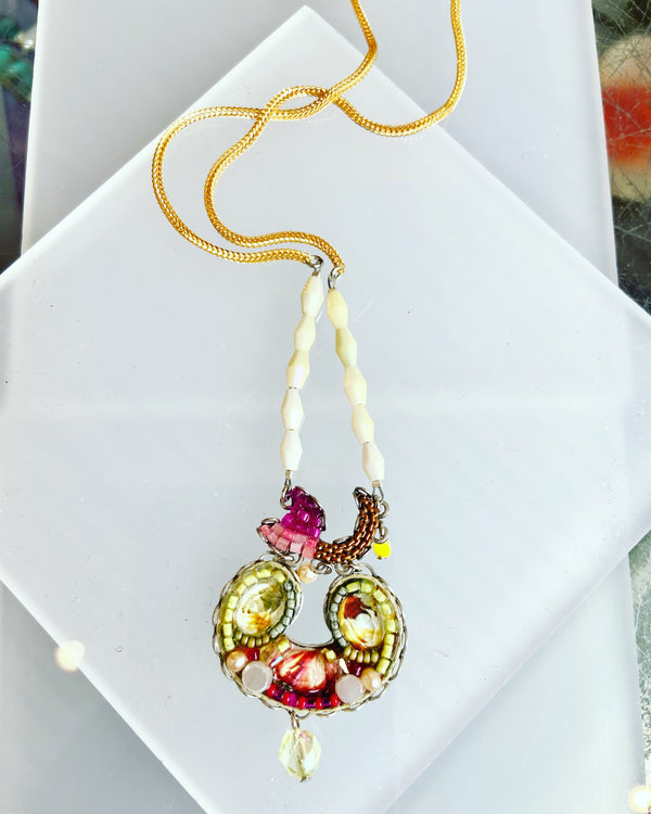 Ayala Bar Raspberry Lime Necklace