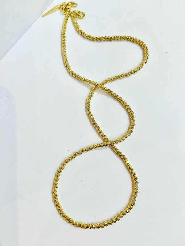 Sterling Silver Sparkle Cut Chain - 2 options