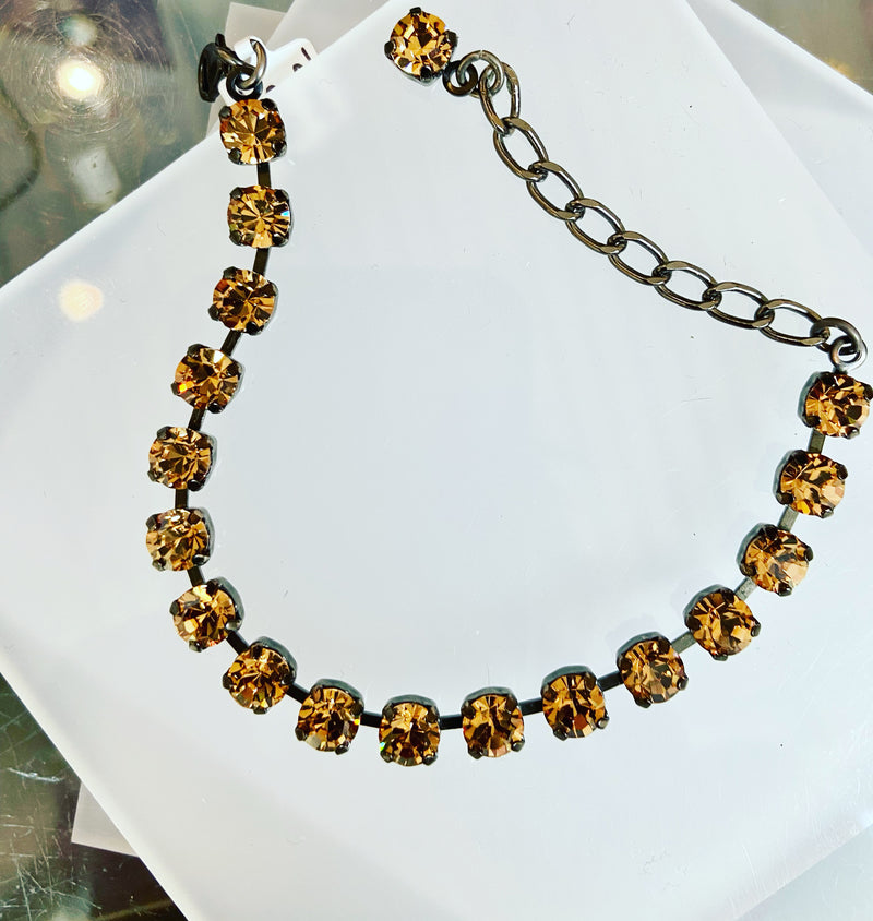 Mini Crystal Rocks Bracelet -5 colours