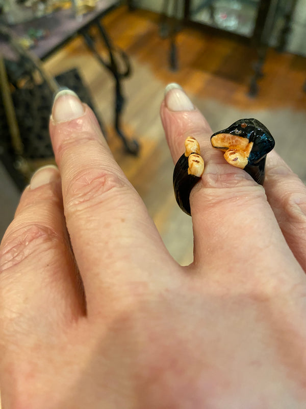 Daschund Ring
