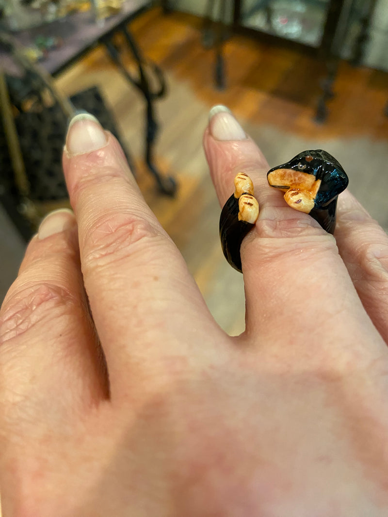 Daschund Ring