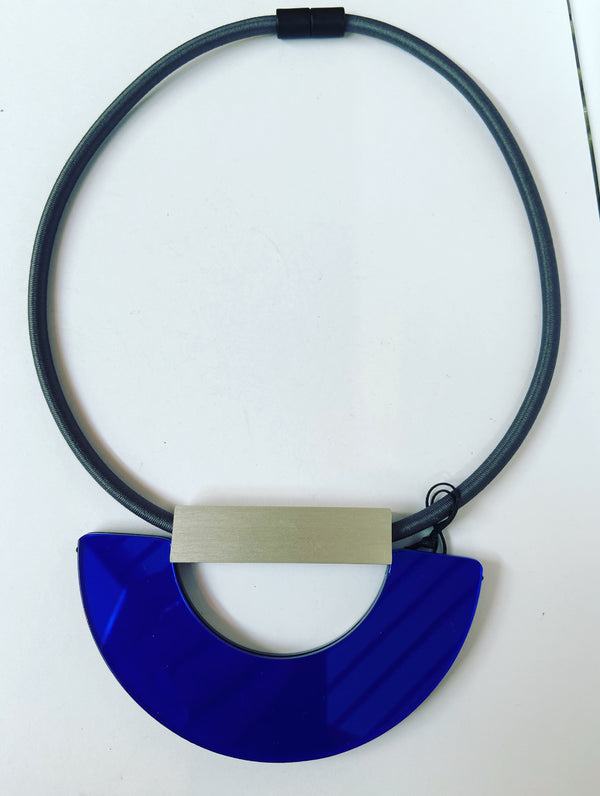 Mirror Semi Circle Necklace - 3 colours