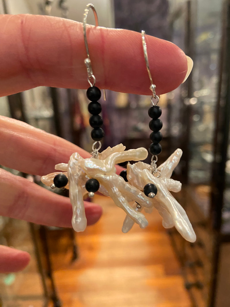 Pearl Sticks Earrings