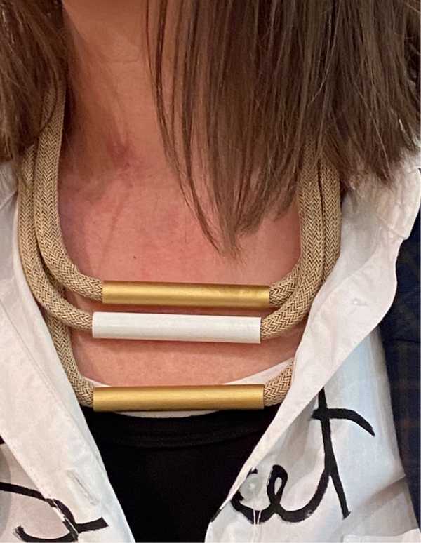 Layered Tube Necklace