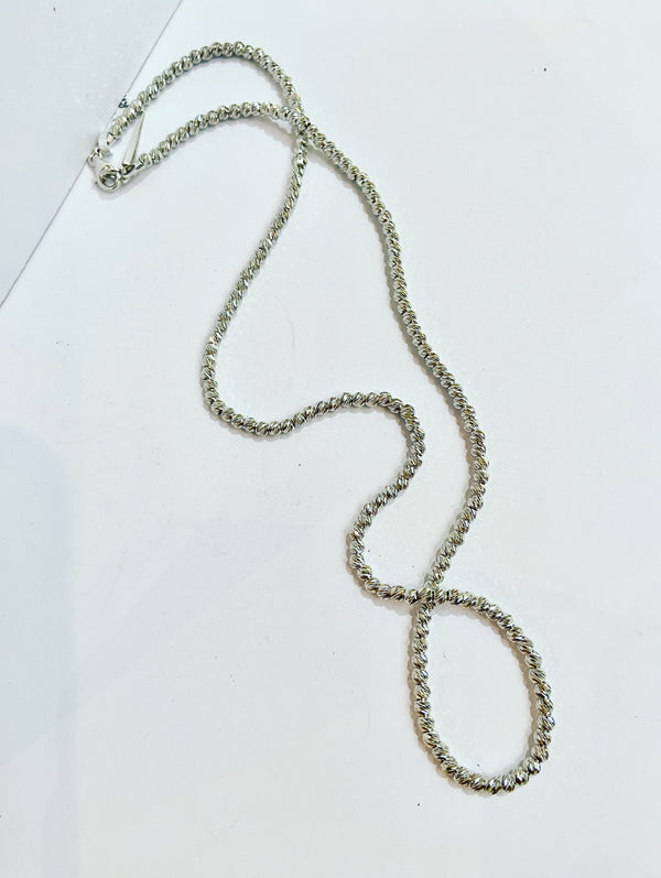 Sterling Silver Sparkle Cut Chain - 2 options