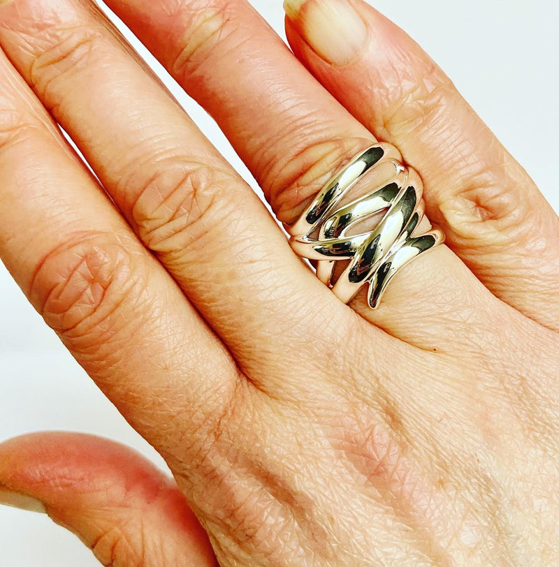 Wrap Around Silver Ring