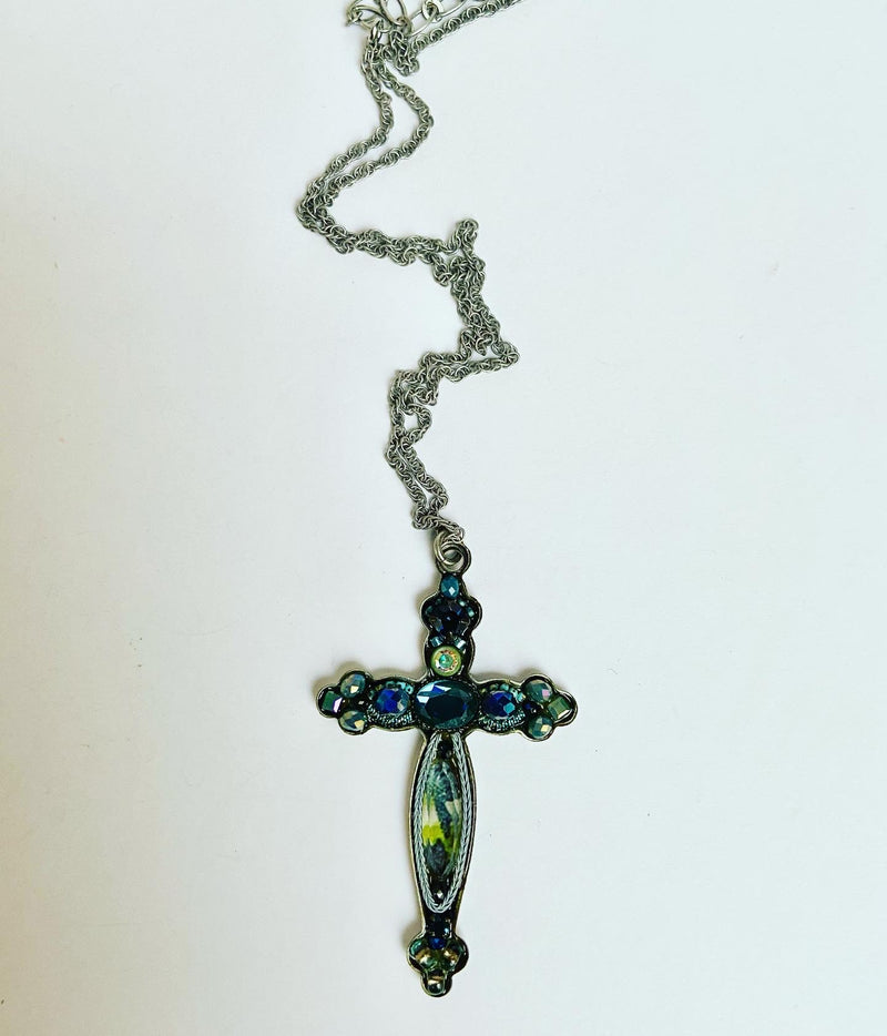 Ayala Bar Cross Necklace