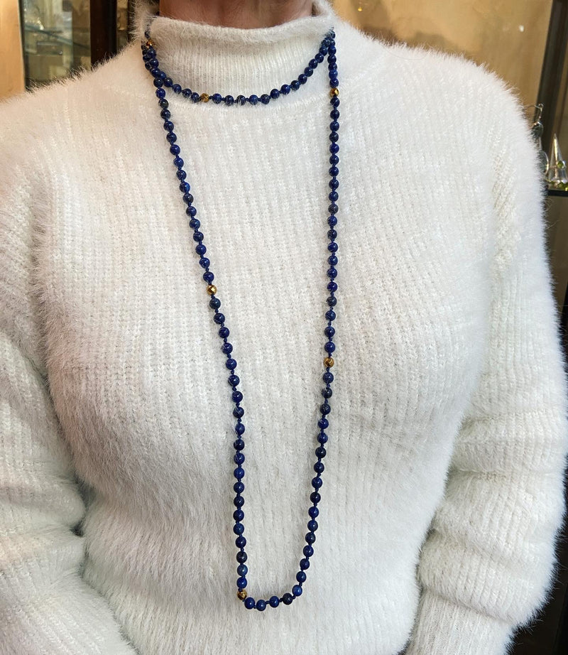 Lapis Gemstone Necklace