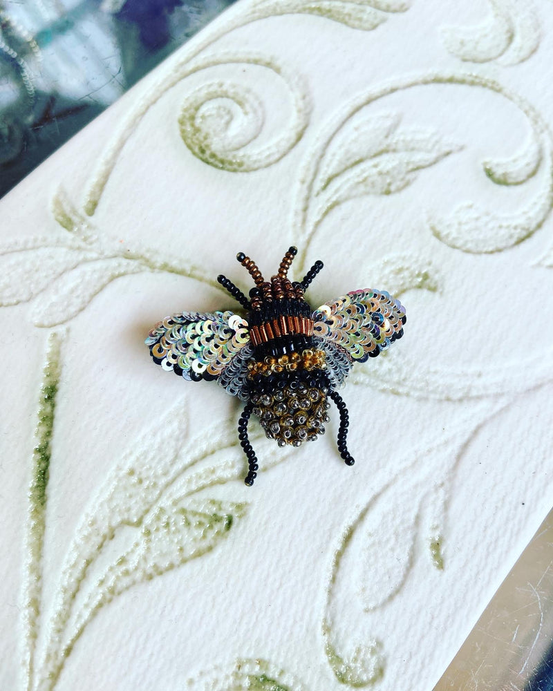 Honey Bee Brooch