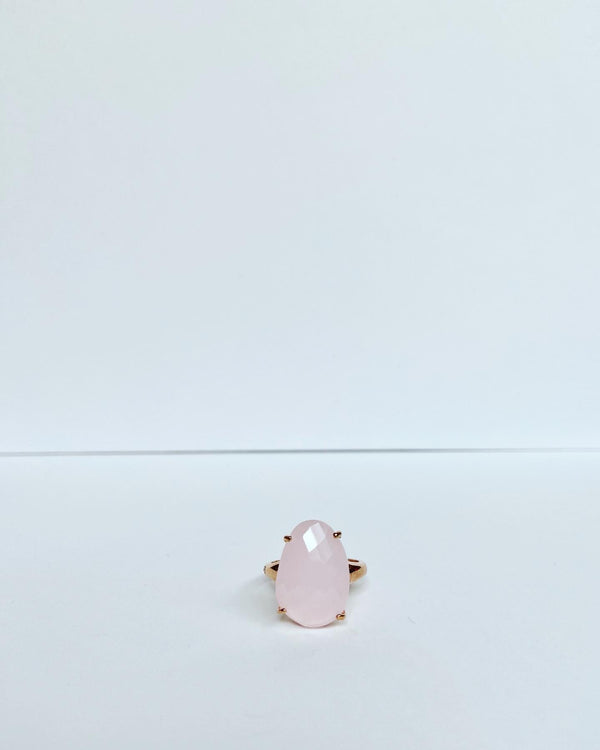 Pink Candy Crystal Ring
