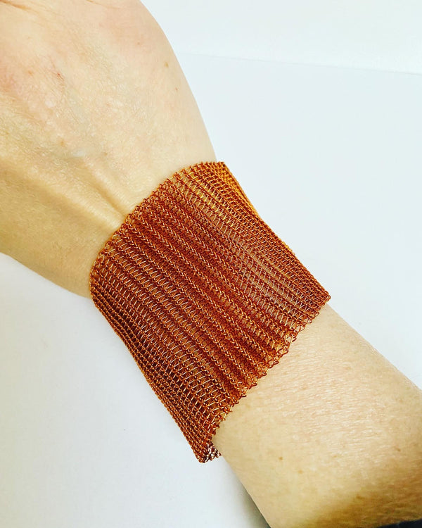 Mesh Copper Bracelet