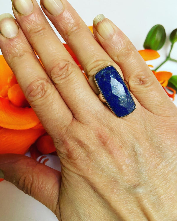 Lapis Gemstone Ring