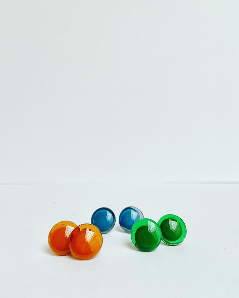 Murano Glass Stud - 3 colours