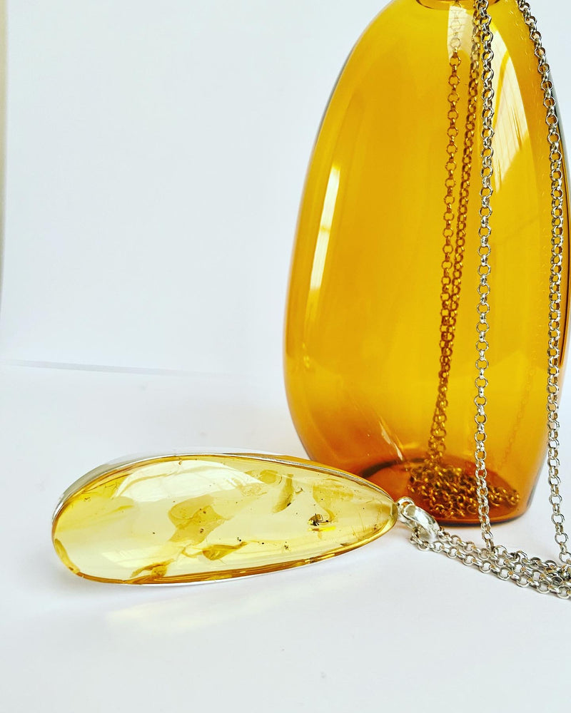 Amber Statement Pendant