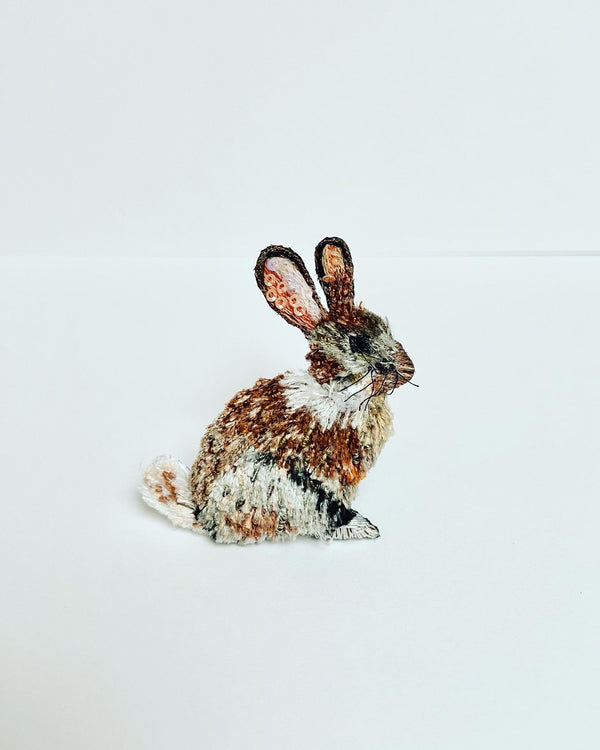 Happy Bunny Brooch