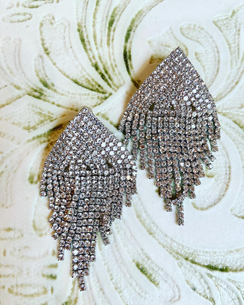 Art Deco Tassel Earrings - 3 colours