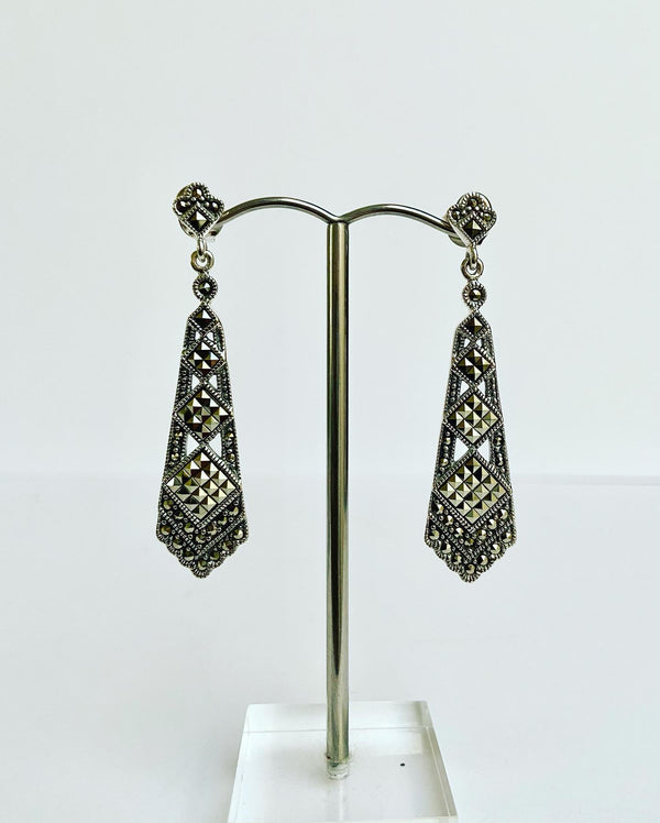 Marcasite Deco Earrings