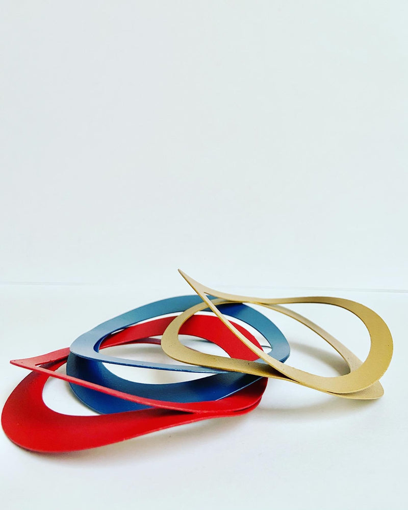 Modern Interwoven Bangle - 3 options