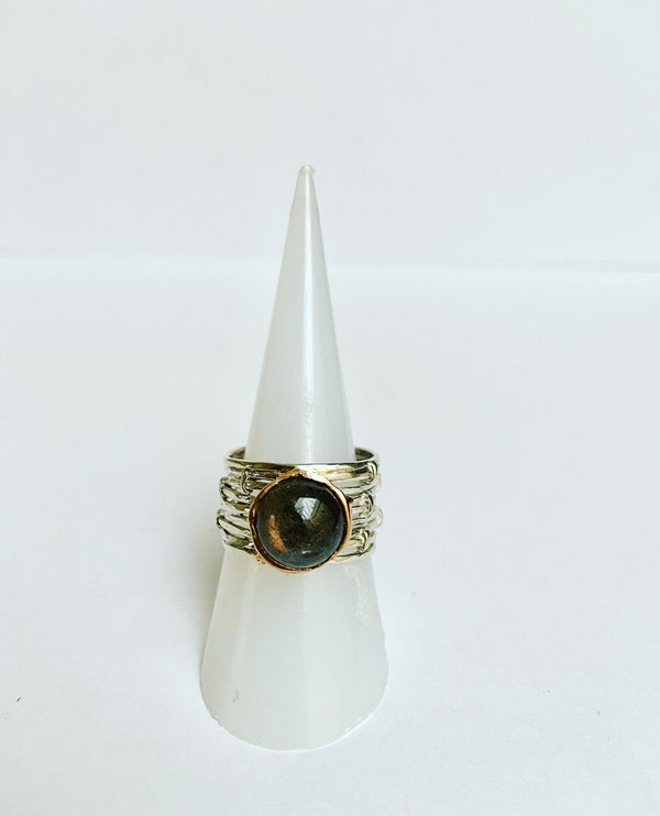 Labradorite Gemstone Ring