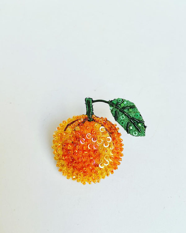 Sweet  Orange Brooch