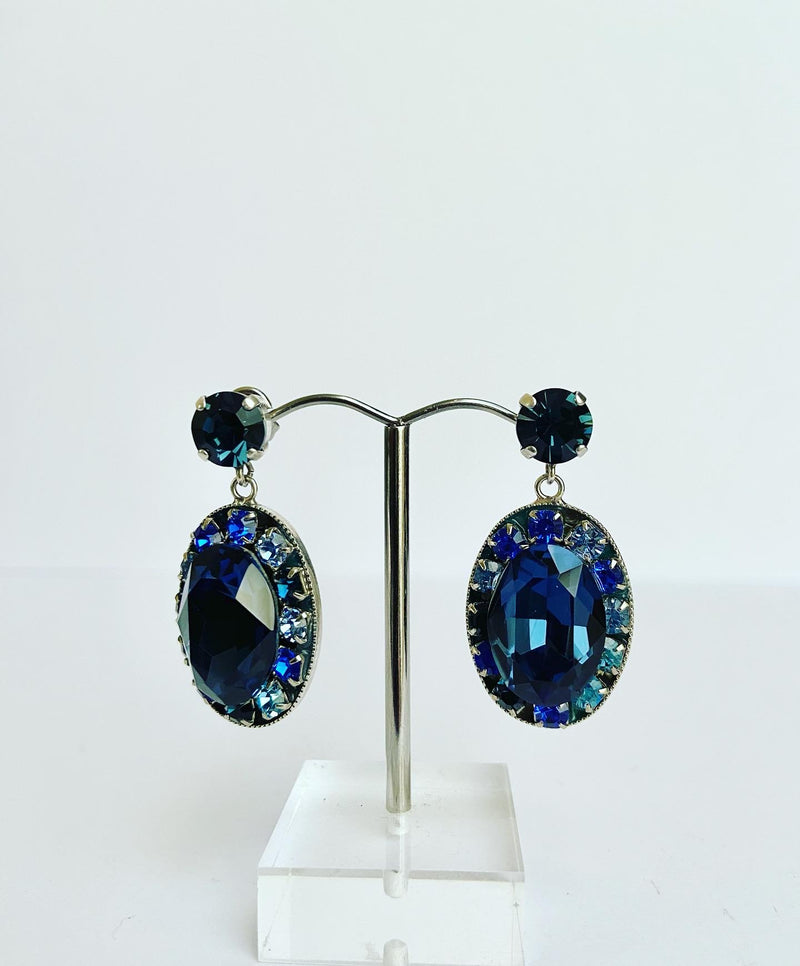 Cameo Swarovski Crystal Earrings